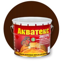 Акватекс Экстра Каштан — Пропитка с воском и натуральным маслом