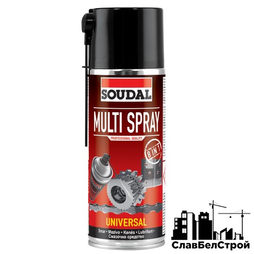 Универсальная смазка SOUDAL Multi Spray аэрозоль 400 мл