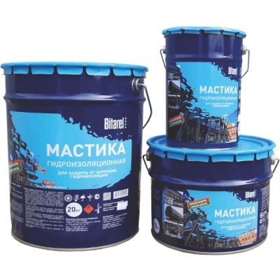 Мастика гидроизоляционная (МБПГХ) Bitarel